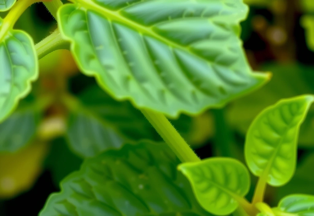 Interconnected network of partners with botanical elements